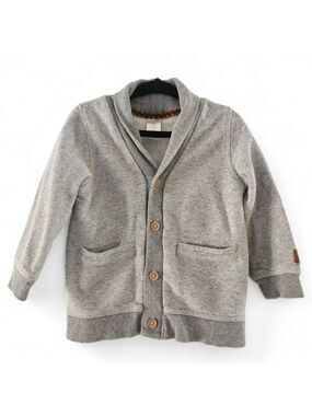 5/$25 H&M Toddler Grey Button Cardigan 12–18 Months